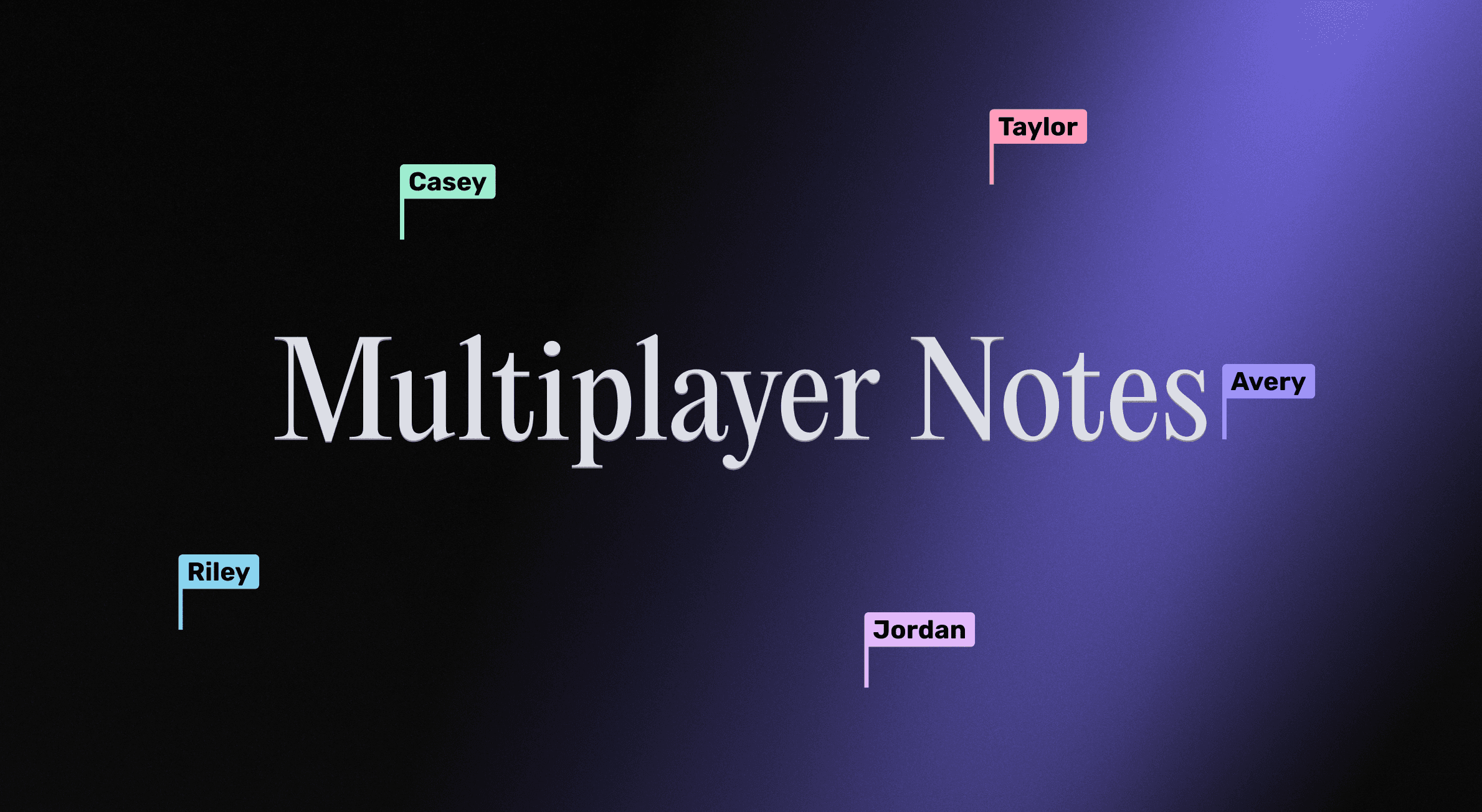 Write notes together with collaborative Note tool.