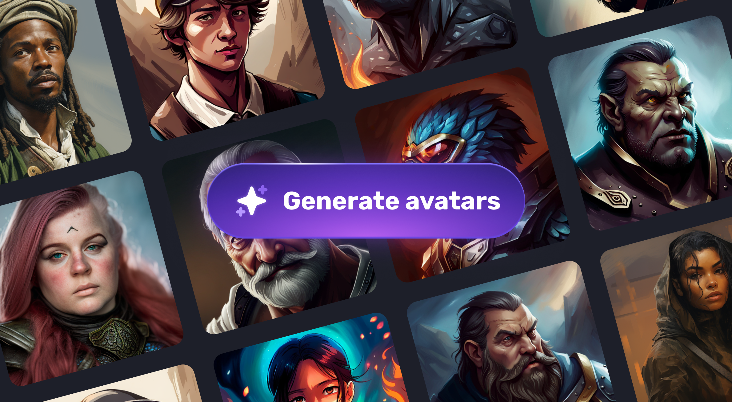 Create your own character avatars in Quest Portal.